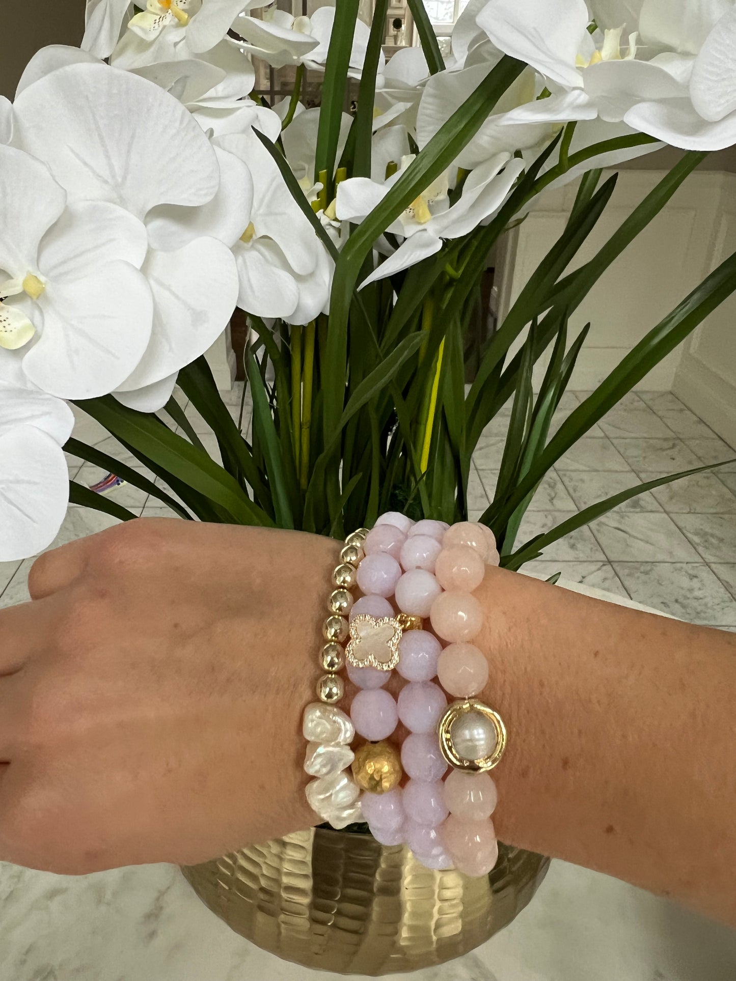 Pink Opalite Set